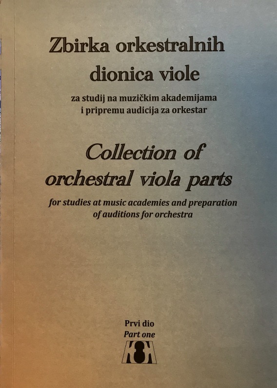 KONDRUSEVICH, KOSSJANENKO: ZBIRKA ORKESTRALNIH DIONICA VIOLE, PRVI DIO